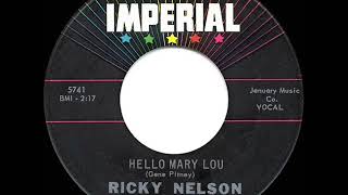 1961 HITS ARCHIVE: Hello Mary Lou - Ricky Nelson