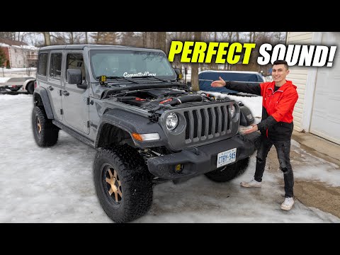 The PERFECT Intake Install on the Jeep! - Sounds Unreal🤩