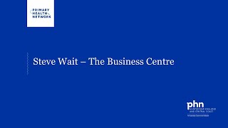 Steve Wait - The Business Centre