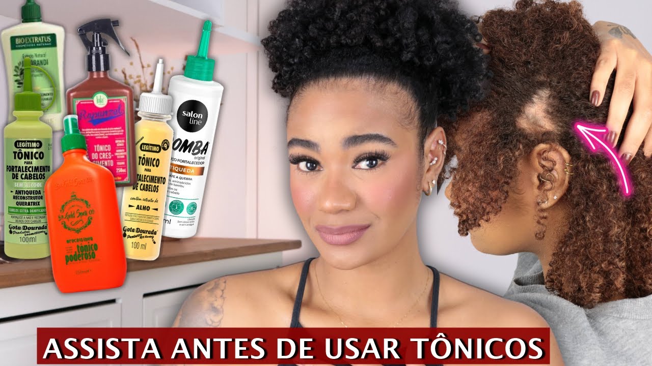 A VERDADE sobre o TÔNICO l controla a QUEDA DE CABELOS, AUMENTA O CRESCIMENTO? • Patt Neves