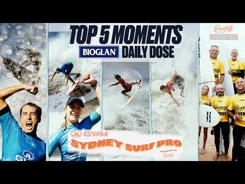 Bioglan Daily Dose: Top 5 Moments Of GWM Sydney Surf Pro 2024