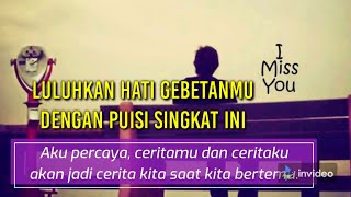 Download lagu puisi singkat yang bisa bikin gebetan kamu luluh hatinya mp3