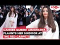 Cannes 2025 Aishwarya Rai STUNS In A ROYAL Traditional Look By Manish Malhotra FLAUNTS Her Sindoor