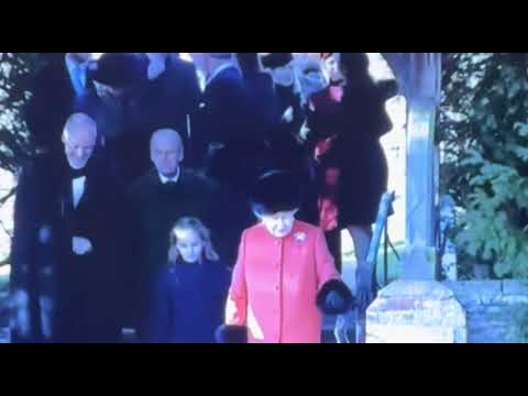 Lady Louise and Lady Margarita, second cousins at sandringham