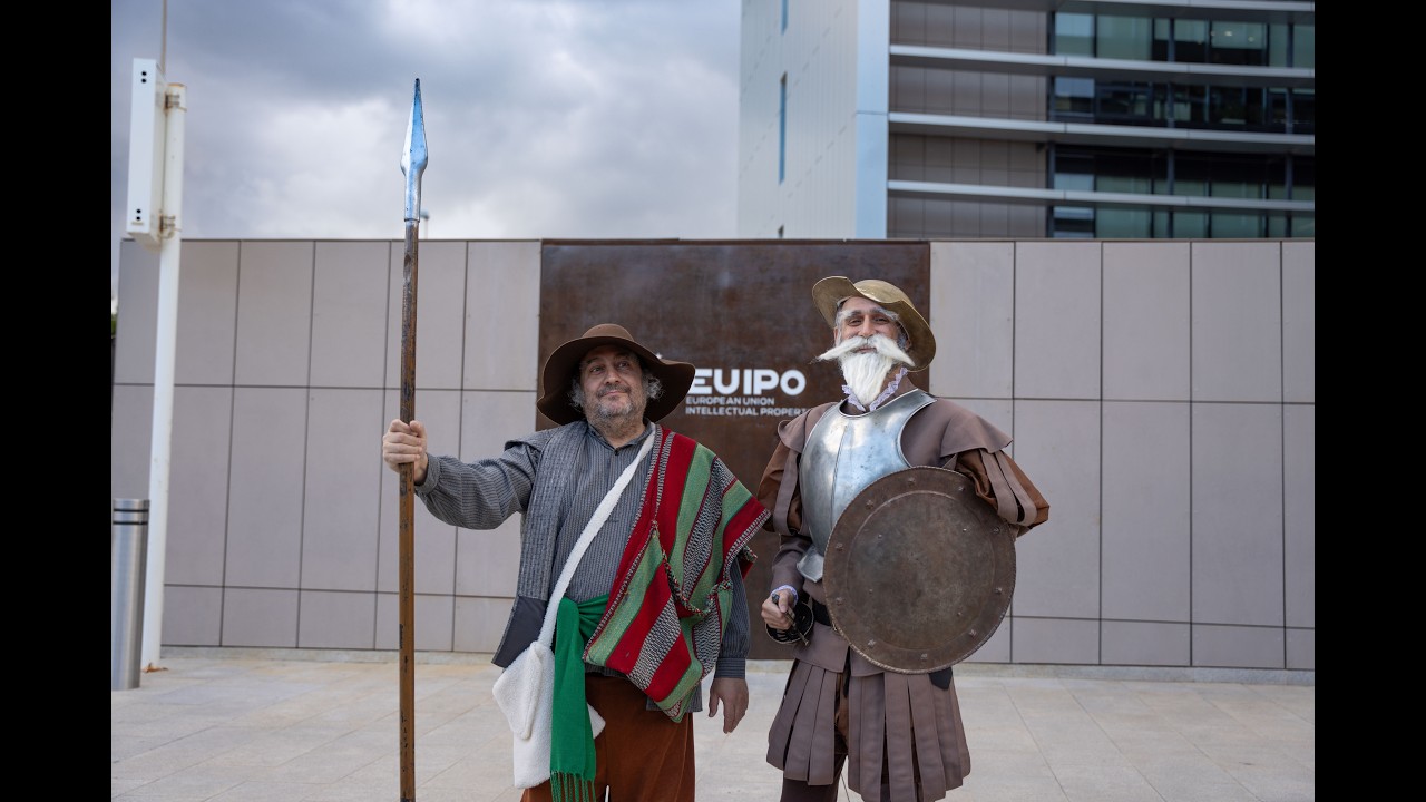 Don Quijote y Sancho Panza | Un hogar para los derechos de autor