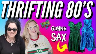 3 Thrift Stores | Hunting for the Perfect 80s Prom Dress | Reseller Haul | & Special Announcement!