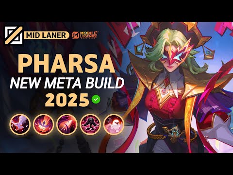 Pharsa NEW META Build 2025, Best Emblem, and Hero Counters | Mobile Legends