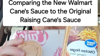 Trying the new Walmart Raising Cane