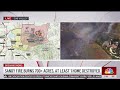 Sandy Fire in Simi Valley destroys property, triggers evacuations