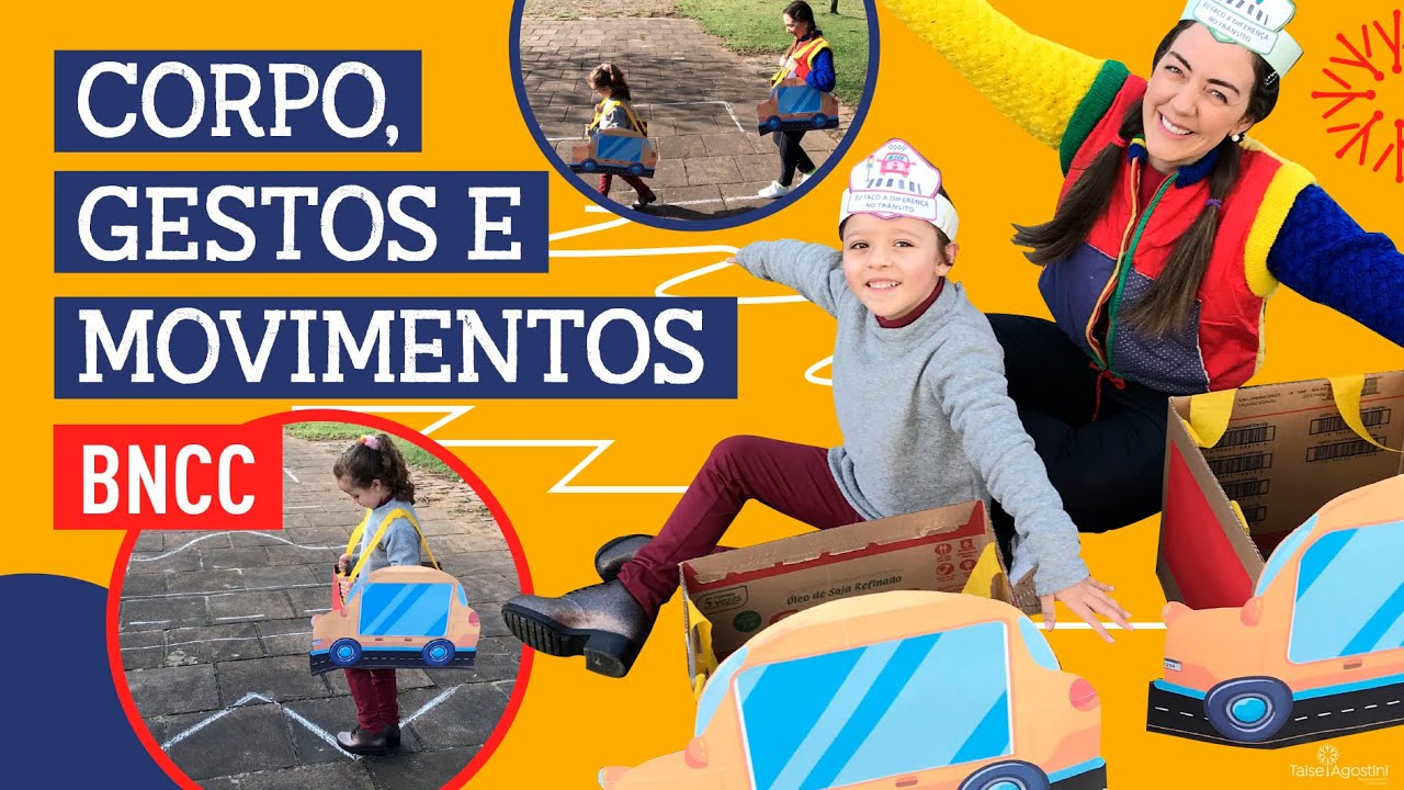 TRÊS BRINCADEIRAS PARA A SEMANA DO TRÂNSITO - BNCC