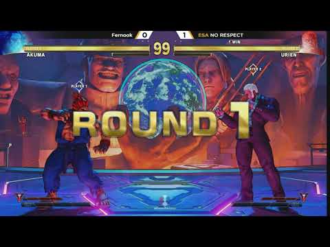 WNF Oakland Summer 3.6 - SFVAE Winners R2 - Fernook (Akuma) vs NO RESPECT (Urien)