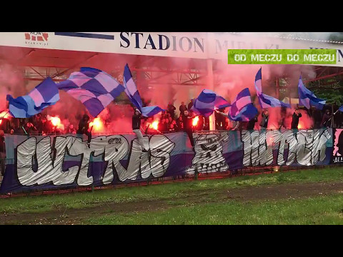 Doping i oprawa Hutnik Nowa Huta - Unia Oświęcim 2:2 13.05.2017