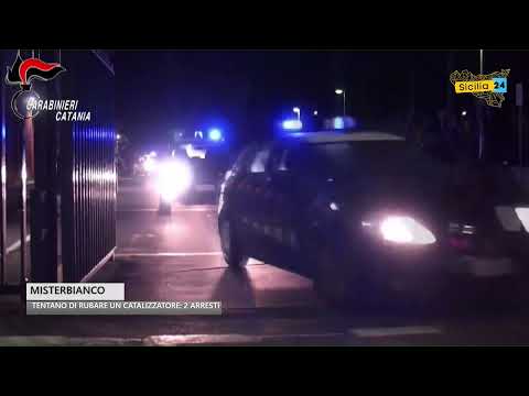 Misterbianco: tentano di rubare il catalizzatore di un’auto: arrestati due catanesi
