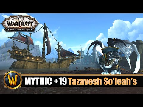 Tazavesh: So'leah's Gambit Mythic +19 - In Time (Season 3) | GUARDIAN DRUID POV