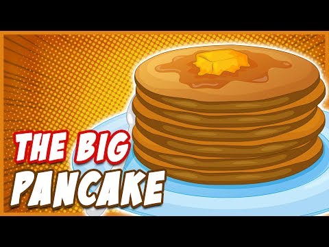 The Big Pan Cake | Popular Moral Story For Kids in English.