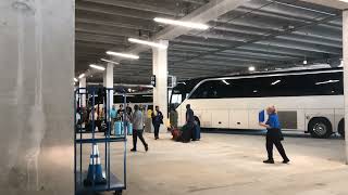 Port Miami MSC World America Terminal AA Cruise Disembarkation by FloridaShuttleVans.com