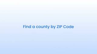 How to find a ZIP Code's county | Tutorial