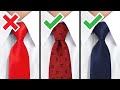 The ONLY 5 Neckties YOU Need To Own 3 To AVOID