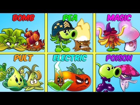 Random All Best Pair Plants Battlez - Who Will Win? - PvZ 2 Team Plant vs Team Plant