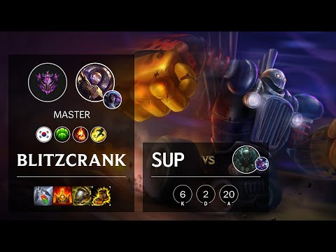 Blitzcrank Support vs Pyke - KR Master Patch 10.13