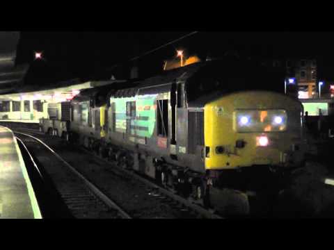 37409/37612 6K73 Sellafield - Crewe flasks 16th January 2013
