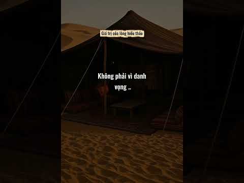  #267 CÂU CHUYỆN CẬU BÉ RẤT HIẾU THẢO VỚI ĐÁNG SINH THÀNH