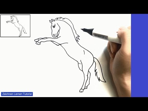 Wie man ein Pferd malt: Kostenlose Ausmalbilder für Jung und Alt!