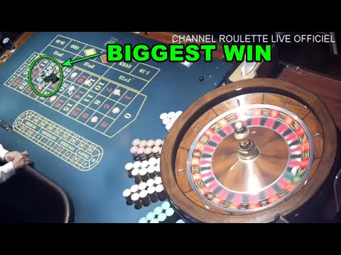 WATCH BIGGEST WIN IN TABLE IN REAL ROULETTE IN CASINO OF 19/01/2025