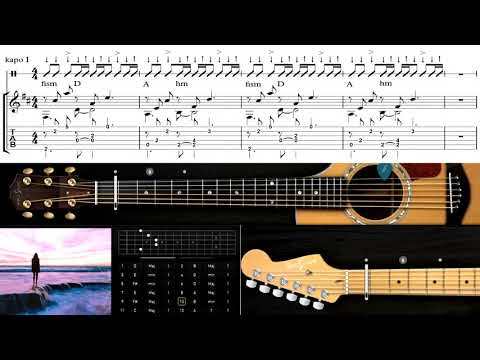 Za Tobą - Longi feat. Rewers | jak grać | guitar tutorial by Paul Raksa