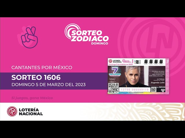 Loter\u00eda Nacional hoy. Resultados del sorteo zodiaco 1606 del 5 de marzo ...