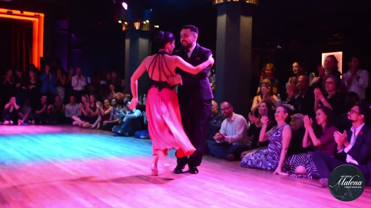 Clarisa Aragón & Jonathan Saavedra en el marco de Argentina Tango Salón Festival en Milonga Malena 2