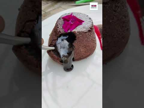 Chocolate lava cake || Chocolate fountain || #shorts #chocolatelavacake #chocolatefountain #trending