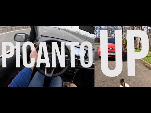 Test Drive POV - 2022 Kia Picanto vs 2022 VW Up! - Compact Car Comparison