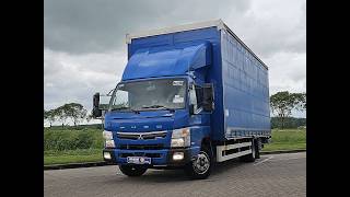 شاحنة ذات أغطية جانبية FUSO CANTER 7C18 MANUAL AIRCO LIFT | صورة 4 - Autoline