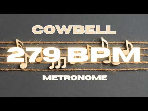 279 BPM - Cowbell Metronome