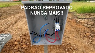 Installation of Electrical Power Input Standard (with pole fixing)