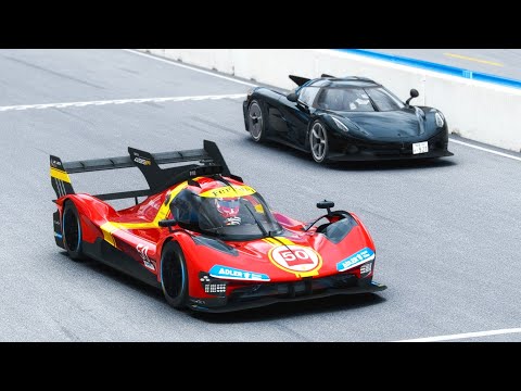 Ferrari 499P vs Koenigsegg Jesko Absolut  - Laguna Seca