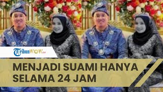 Viral Kisah Haru Pria Hanya 24 Jam Jadi Suami, Sang Istri Sakit dan Meninggal Sehari setelah Menikah