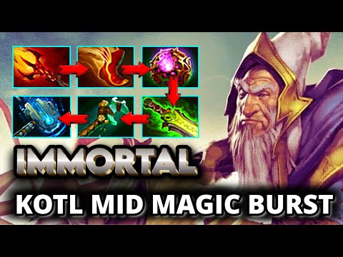 KOTL with DAGON FIRST ITEM BUILD 😱