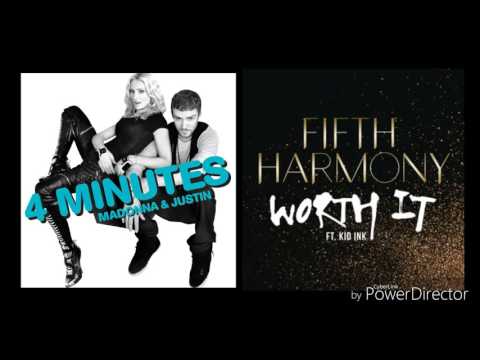 4 Minutes vs Worth It ~ Madonna & Justin Timberlake vs Fifth Harmony