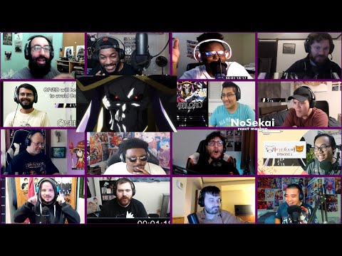 Overlord Opening 4 「Hollow Hunger」 - React Mashup (オーバーロードOP4)