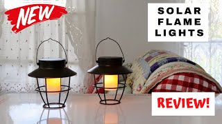 Marlrin - Solar FLAME Lantern Lights - Review
