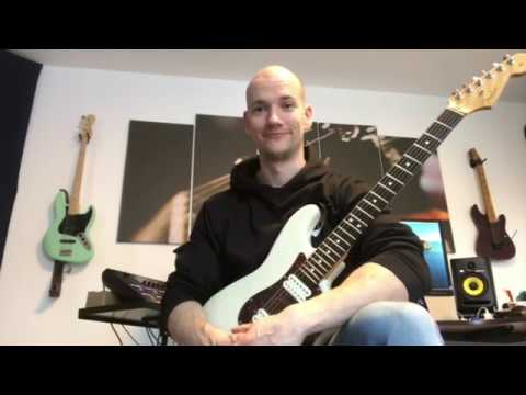 Wie stimme ich die Gitarre mit Flageolet Tönen?