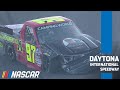 Jason Katzmiller wrecks his No.97 in Practice at Daytona | NASCAR Camping World Truck Series