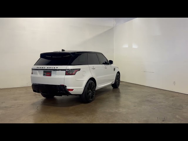 2018 LAND ROVER RANGE ROVER SPORT SUV V8, SUPERCHARGED, 5.0 LITER SUPERCHARGED DYNAMIC SPORT UTILITY 4D