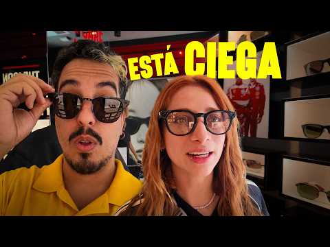 COMPRANDO los RAY-BAN META en MADRID (LULI NO VE NADA) - vlog diario ESPAÑA 4/7