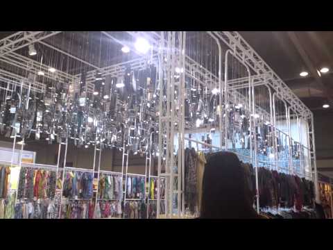 Booth ceiling design