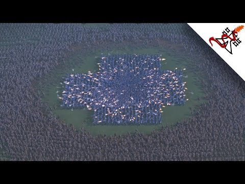 Cossacks 3 - THE LAST STAND 25K UNDEAD SWORDSMEN | Massive Battle