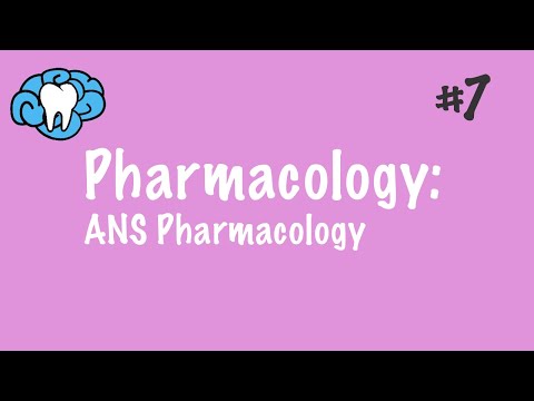 Pharmacology | Autonomic Nervous System | INBDE, ADAT