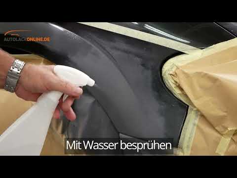 Kratzer im Autolack mit Spot-Repair-Set und 2K Klarlack reparieren - Anleitung